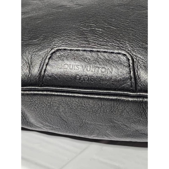 SOLD***Authentic LOUIS VUITTON Monogram Shadow Leather Discovery Bum/Waist Bag - Picture 9 of 15